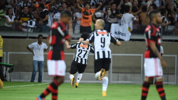 Atlético conseguiu virada heroica contra o Flamengo na Copa do Brasil de 2014 (foto: Alexandre Guzanshe/EM/D.A Press)