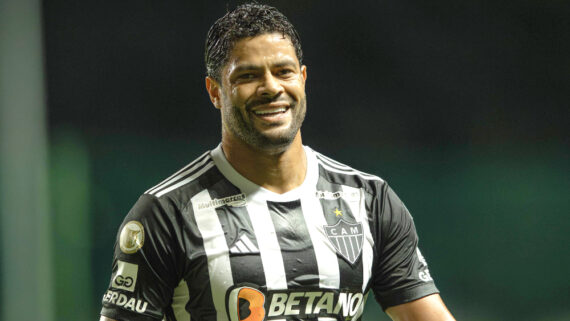 Hulk durante Atlético x Botafogo no Independência (foto: Pedro Souza/Atlético)