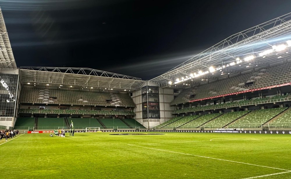 Atlético perdeu para o Juventude em jogo com portões fechados no Independência (foto: Ramon Lisboa/EM/D.A Press)