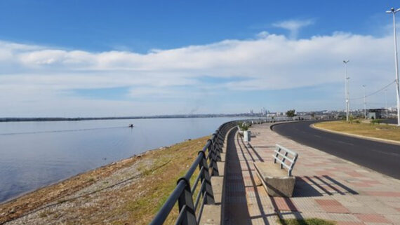 Costanera de Assunção, principal ponto turístico da cidade (foto: Reprodução)