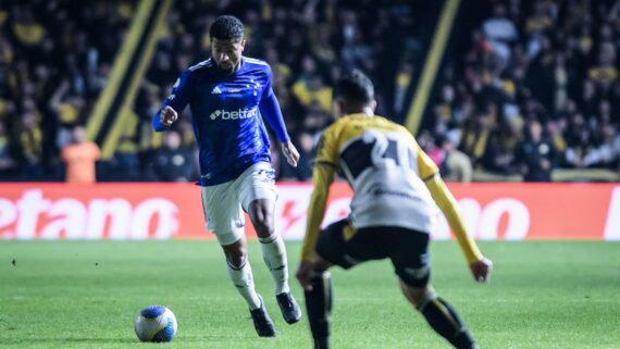 João Marcelo, jogador do Cruzeiro (foto: Gustavo Aleixo/Cruzeiro)