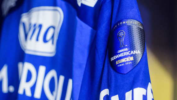 Vestiário do Cruzeiro para a final da Sul-Americana (foto: Gustavo Aleixo/Cruzeiro)