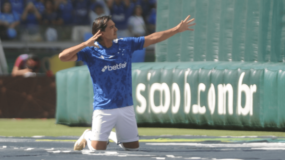 Marcelo Moreno, ex-atacante do Cruzeiro (foto: Alexandre Guzanshe/EM/D.A Press)