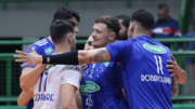 Jogadores de vôlei do Cruzeiro (foto: Agência i7/Sada Cruzeiro)