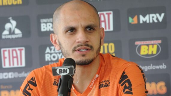 Fábio Santos jogou no Atlético entre 2017 e 2020 (foto: Paulo Filgueiras/EM/D.A Press)