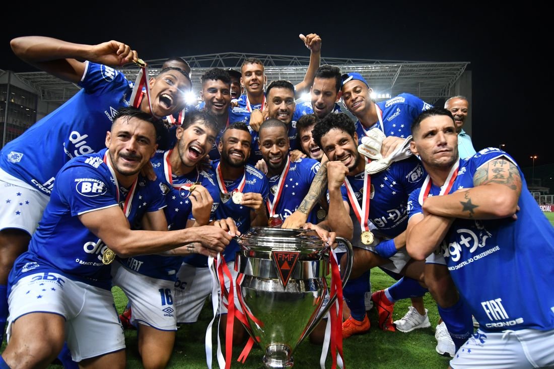 Última vez que Cruzeiro conquistou o Campeonato Mineiro foi em 2019 (foto: Alexandre Guzanshe/EM/D.A Press.)
