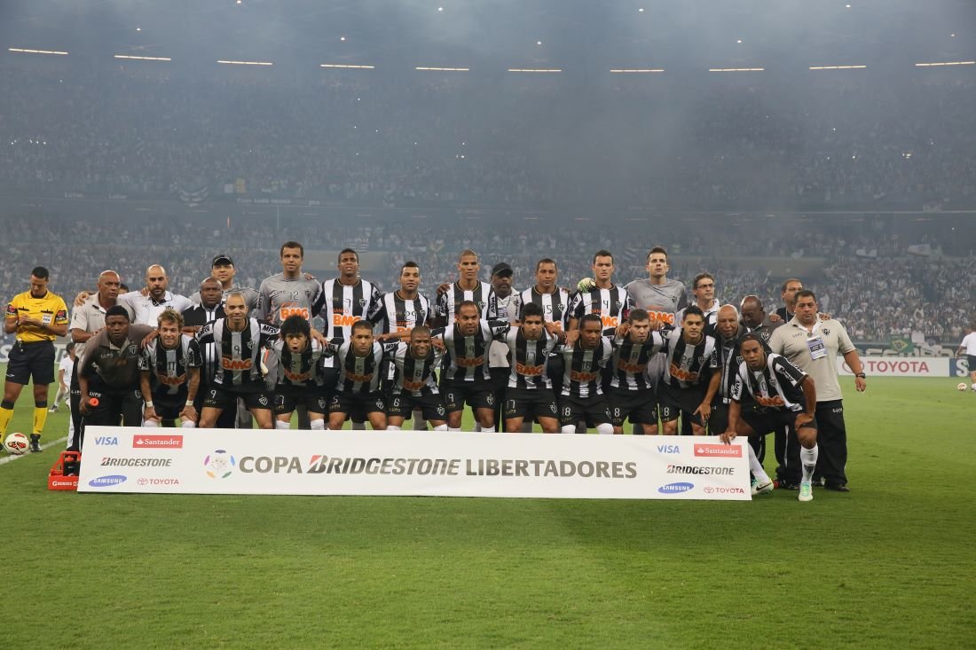 Elenco do Atlético campeão da Libertadores em 2013