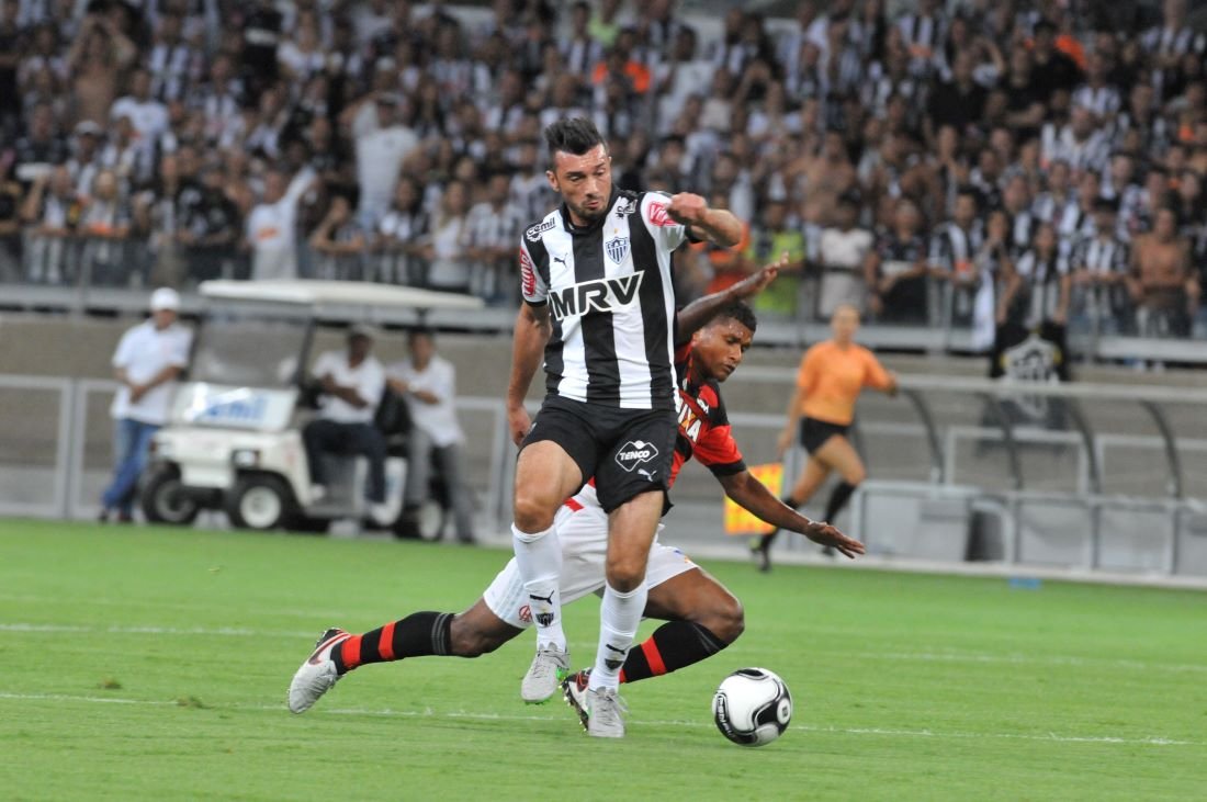 Dátolo defendeu o Atlético entre 2013 e 2016 - (foto: Rodrigo Clemente/EM/D.A Press)