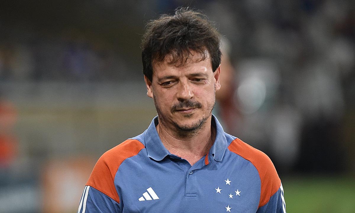 Fernando Diniz, técnico do Cruzeiro (foto: Ramon Lisboa/EM D.A Press)