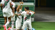 Jogadores do Fluminense comemorando (foto: Staff Images/CBF)