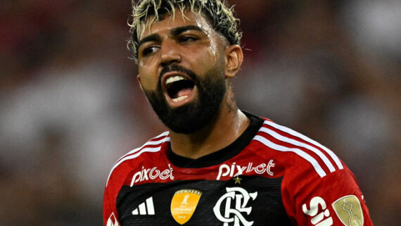 Gabigol está de saída do Flamengo (foto: MAURO PIMENTEL / AFP)