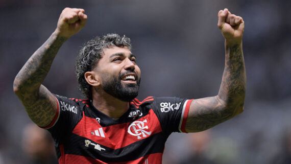 Gabigol deixará o Flamengo para defender o Cruzeiro (foto: DOUGLAS MAGNO/AFP)