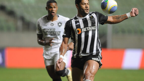 Atlético e Botafogo empataram sem gols antes de final da Libertadores (foto: Alexandre Guzanshe/EM/D.Press)