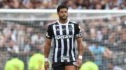 Hulk se lamenta durante final de Libertadores pelo Atlético (foto: Alexandre Guzanshe/EM/D.A Press)