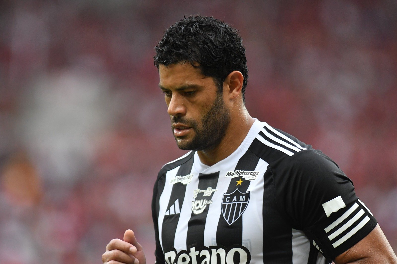 Hulk durante Flamengo x Atlético (foto: Alexandre Guzanshe/EM/D.A Press)