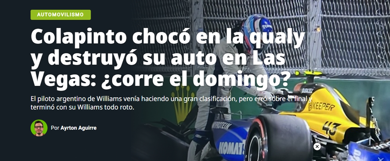 Racing x Cruzeiro: acidente na F1 'ofusca' final da Sula  - 