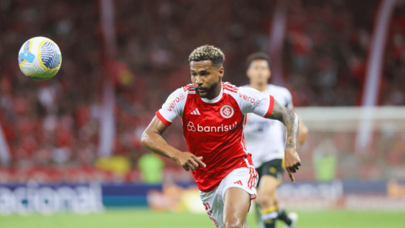 Wesley, atacante do Cruzeiro (foto: Ricardo Duarte/Internacional)