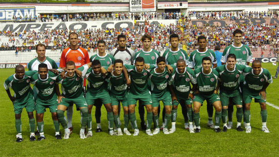 Ipatinga foi vice-campeão da Série B de 2007 (foto: Jorge Gontijo/Estado de Minas)