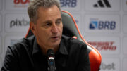 Rodolfo Landim, presidente do Flamengo (foto: Mauro Pimentel/AFP)