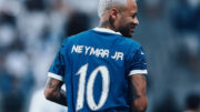 Neymar foi substituído com dores no segundo jogo após recuperação de lesão no joelho esquerdo (foto: Reprodução/Al Hilal)