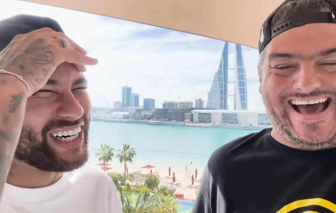 Neymar e Rica Perrone (foto: Reprodução)