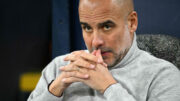 Pep Guardiola, técnico do Manchester City (foto: OLI SCARFF/AFP)