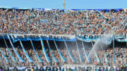 Torcida do Racing na final da Sul-Americana (foto: DANIEL DUARTE/AFP)