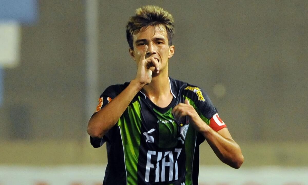 China foi capitão do time sub-20 do América (foto: EDU ANDRADE/AE)