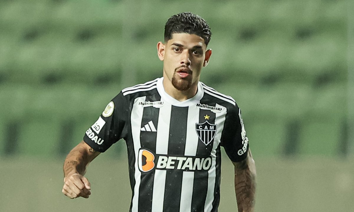 Rubens em Atlético x Botafogo (foto: Pedro Souza/Atlético)
