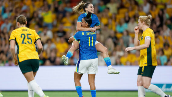 Seleção Brasileira feminina venceu Austrália (foto: Rafael Ribeiro/CBF)