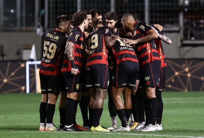 Jogadores do Sport reunidos (foto: Divulgação/Sport)