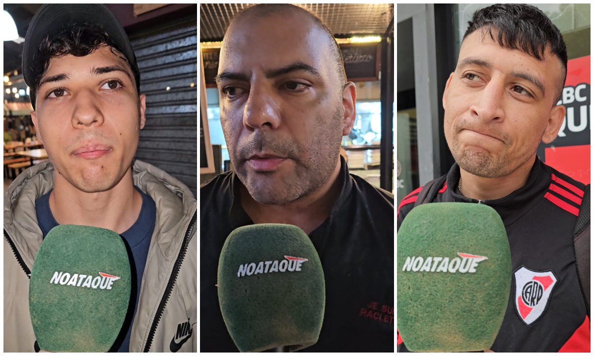 Torcedores de Boca, Racing e River opinaram sobre o tema (foto: Samuel Resende/No Ataque)