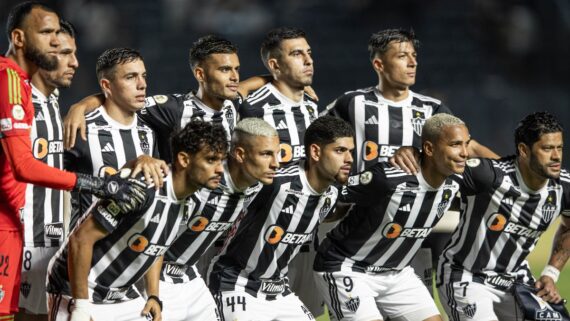 Jogadores do Atlético (foto:  Pedro Souza / Atlético)