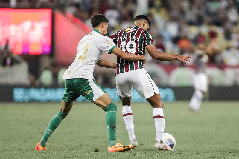 No primeiro turno, Fluminense venceu Palmeiras por 1 a 0 (foto: LUCAS MERÇON / FLUMINENSE F.C.)