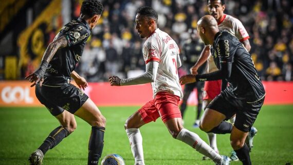 No primeiro turno, Criciúma venceu por 1 a 0 (foto: Ari Ferreira/Red Bull Bragantino.)