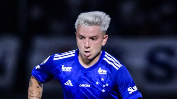 Álvaro Barreal, jogador do Cruzeiro (foto: Gustavo Aleixo/Cruzeiro)