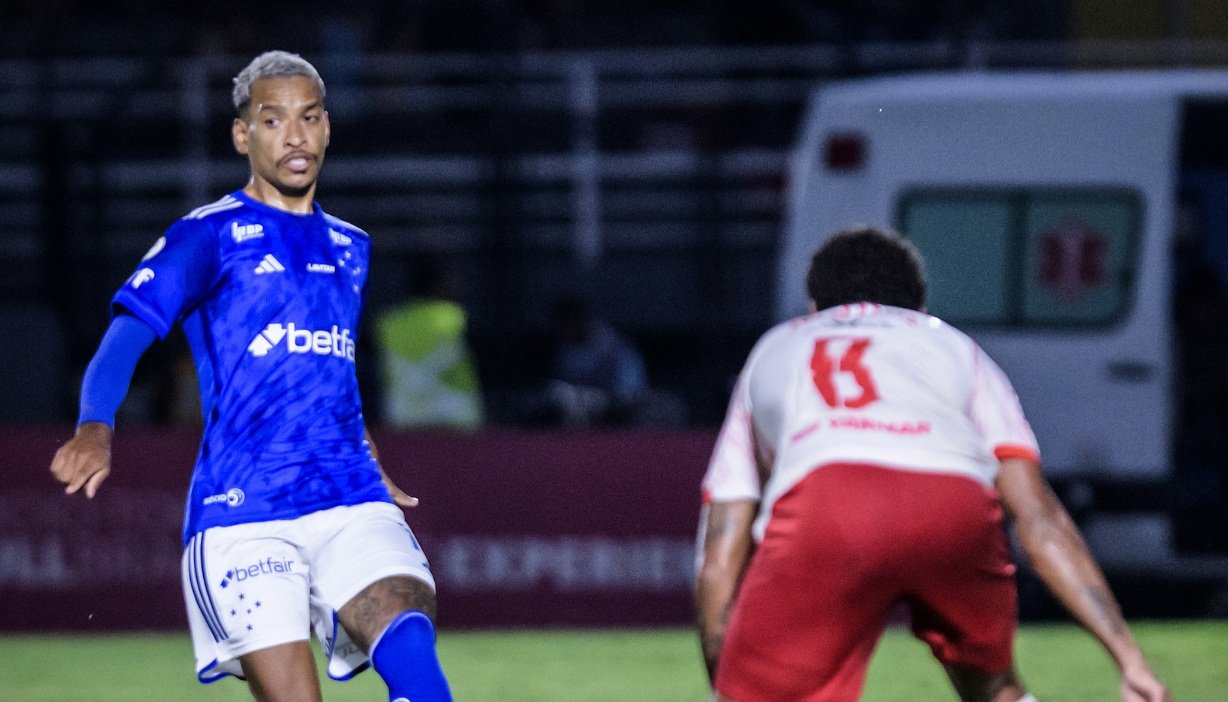 Cruzeiro empatou com Bragantino (foto: Gustavo Aleixo/Cruzeiro)