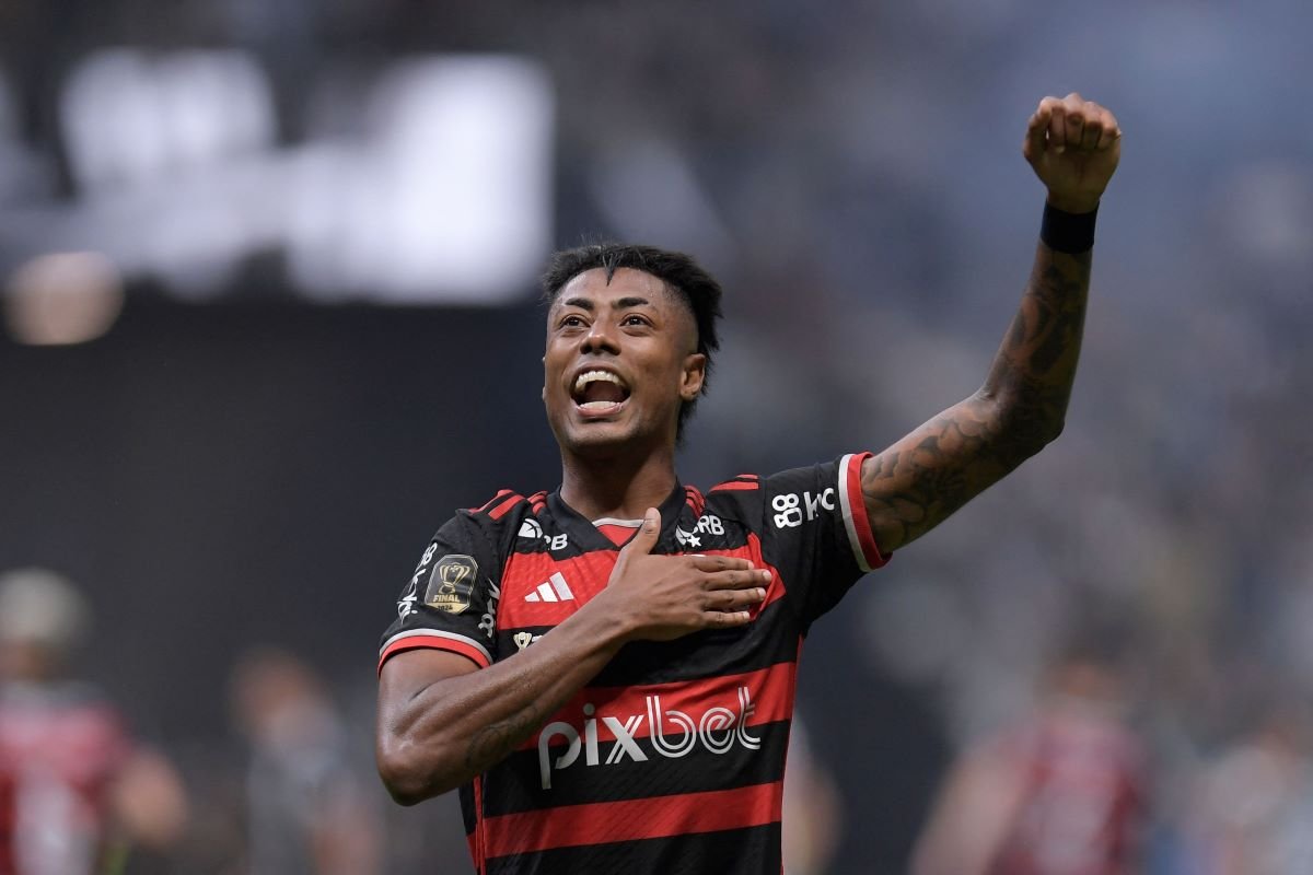 Bruno Henrique, atacante do Flamengo (foto: DOUGLAS MAGNO / AFP)