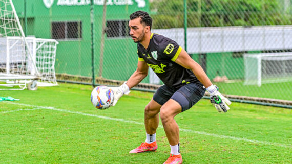 Dalberson, goleiro do América (foto: Mourão Panda/América)