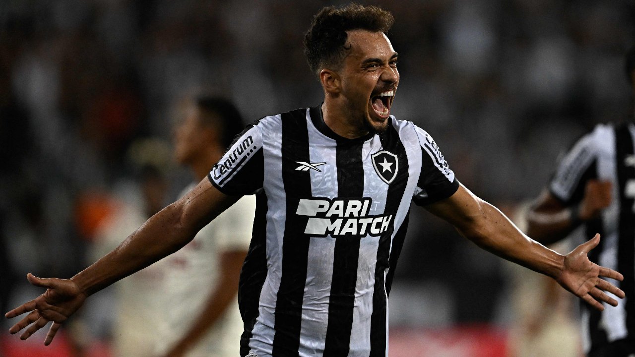 Eduardo atuou pelo Botafogo entre 2022 e 2024 (foto: MAURO PIMENTEL / AFP)