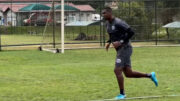 Jô durante treino do Itabirito (foto: Reprodução)