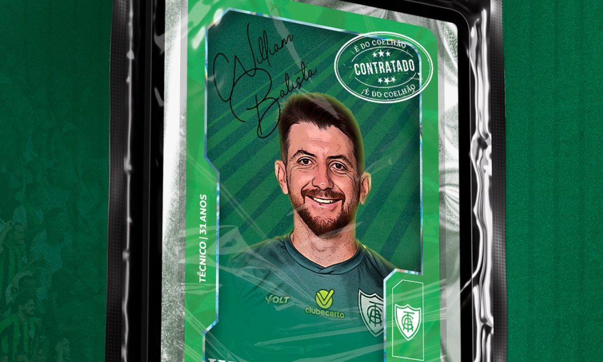 William Batista (foto: Divulgação/América)