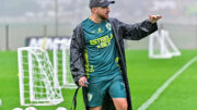 William Batista em treino do América (foto: Mourão Panda / América)