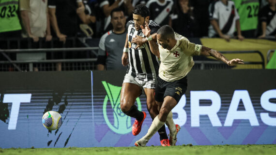 Vasco x Atlético em São Januário (foto:  Pedro Souza / Atlético)