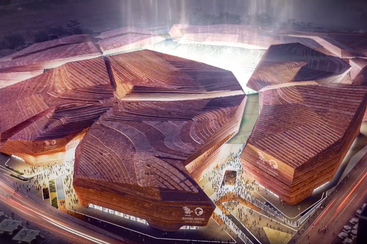 Estádio que receberá a Copa do Mundo de 2034 (foto: Reprodução)