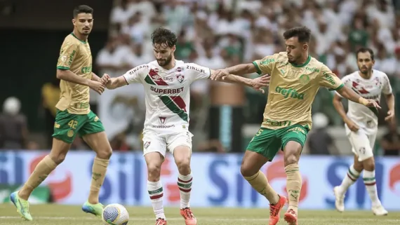 Martinelli e Gabriel Menino são nomes citados na possível negociação (foto: MARCELO GONÇALVES / FLUMINENSE F.C)