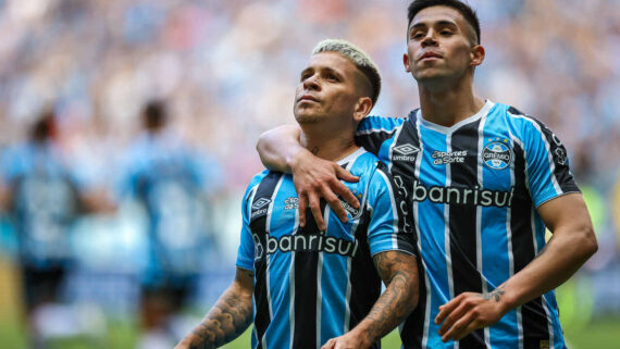 Soteldo em jogo pelo Grêmio (foto: LUCAS UEBEL/GREMIO FBPA)