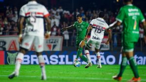 Foto: O São Paulo se despediu de sua torcida com uma derrota para o Juventude no Morumbi. Confira as notas dos atletas do time paulista Fernando Alves/ECJ - Crédito: 