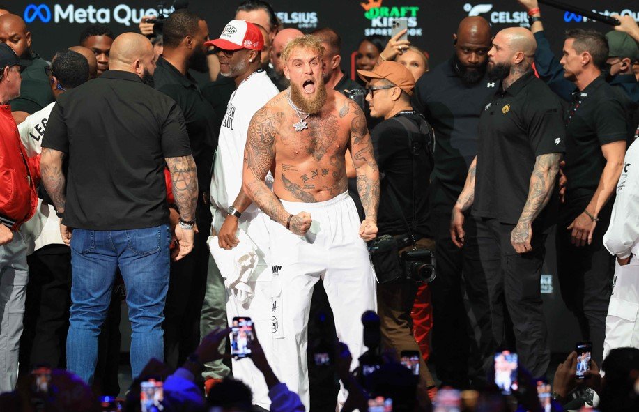 Jake Paul (foto: Christian Petersen/Getty Images/AFP)
