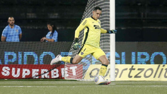 Gatito Fernández, goleiro do Botafogo (foto: Vitor Silva/Botafogo)